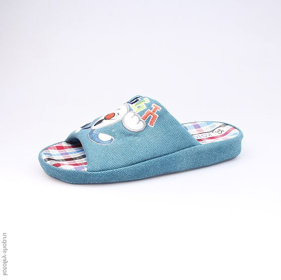 531015-11 Тапочки голубые для мальчики голубой
