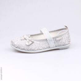 531017-71 Текстильная обувь для девочки серый