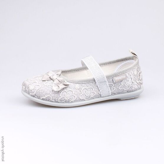 531017-71 Текстильная обувь для девочки серый