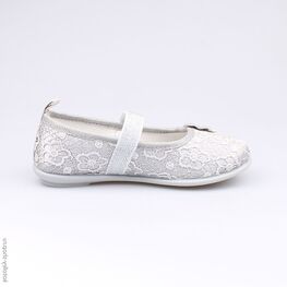 531017-71 Текстильная обувь для девочки серый фото №2