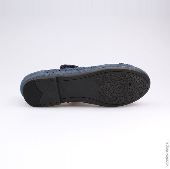 532073-23 Туфли для девочки светло-синий фото №3