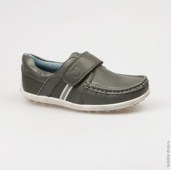 532091-22 Полуботинки для мальчики серый