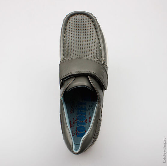 532091-22 Полуботинки для мальчики серый фото №4