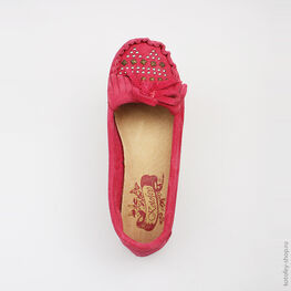 532093-02 Туфли для девочки фуксия фото №4