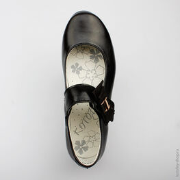 532096-21 Туфли для девочки черный фото №4