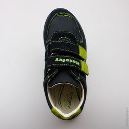 532104-22 Полуботинки для мальчики светло-синий фото №4