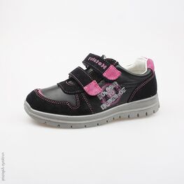 532105-21 Полуботинки для девочки син-роз