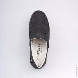 532111-22 Полуботинки для мальчики черный фото №4