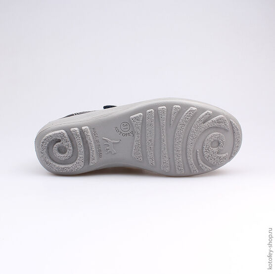 532116-21 Туфли для девочки светло-синий фото №3