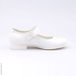 532118-22 Туфли для девочки белый фото №2