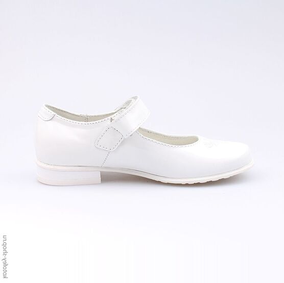532118-22 Туфли для девочки белый фото №2