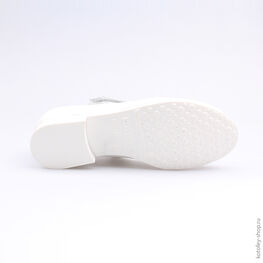 532118-22 Туфли для девочки белый фото №3