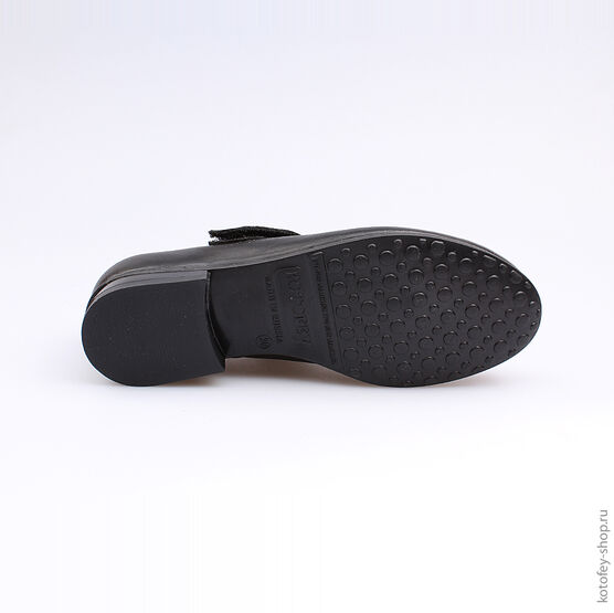 532118-24 Туфли для девочки черный фото №3