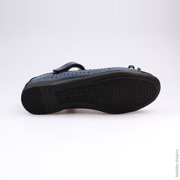 533006-23 Туфли для девочки светло-синий фото №3