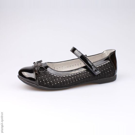 533006-24 Туфли для девочки черный