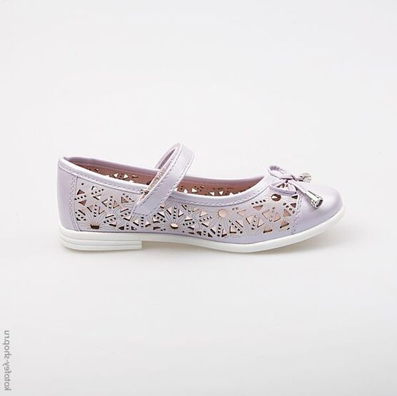 533007-22 Туфли для девочки сиреневый фото №2