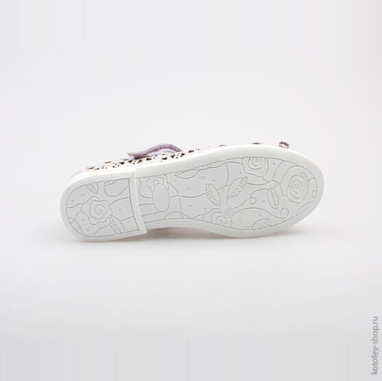 533007-22 Туфли для девочки сиреневый фото №3