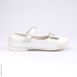 533012-21 Туфли для девочки серебряный фото №2
