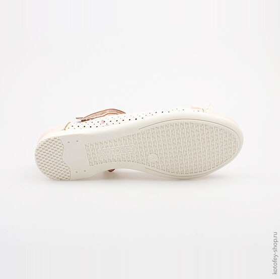 534008-23 Туфли для девочки персиковый фото №3