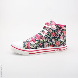 541002-11 Кеды для девочки разноцветный