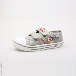 541005-11 Кеды для мальчики серый