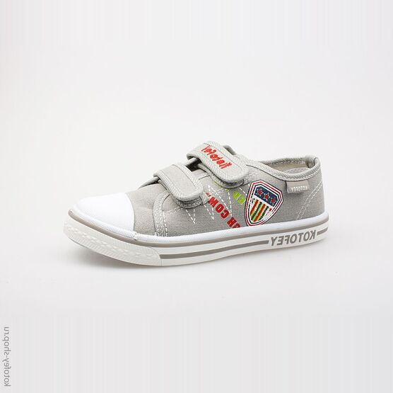 541005-11 Кеды для мальчики серый