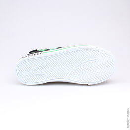 541011-11 Кеды для мальчики чер-зел фото №3