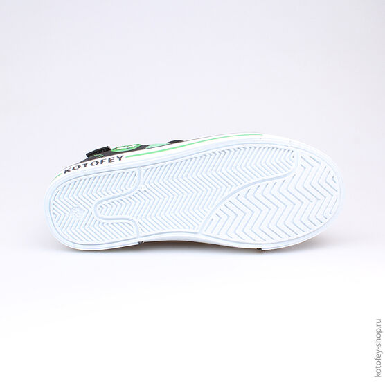 541011-11 Кеды для мальчики чер-зел фото №3