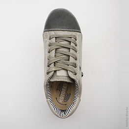 544059-11 Кеды для мальчики серый фото №4