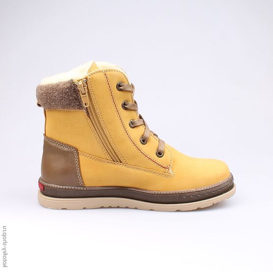 552025-41 Сапожки для мальчики желтый фото №2