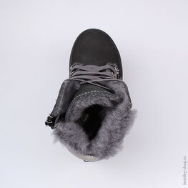 552025-42 Сапожки для мальчики черный фото №4