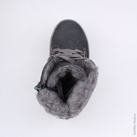 552025-47 Сапожки для мальчики светло-синий фото №4