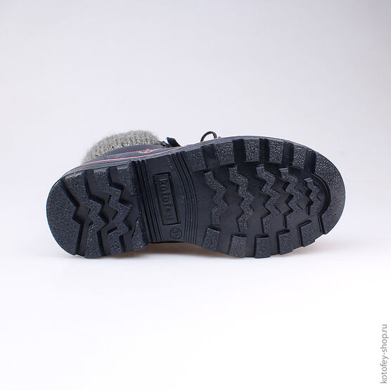 552031-43 Сапожки для девочки светло-синий фото №3