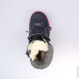 552031-43 Сапожки для девочки светло-синий фото №4