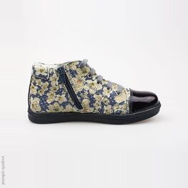 552036-23 Ботинки для девочки син-цве фото №2