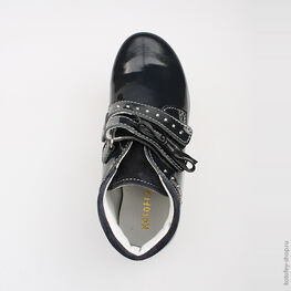 552040-21 Ботинки для девочки светло-синий фото №4