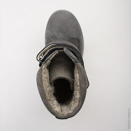 552042-32 Ботинки для мальчики светло-синий фото №4