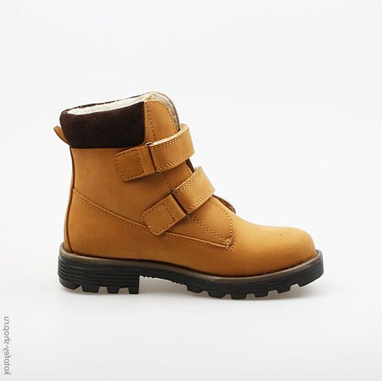 552042-33 Ботинки для мальчики желтый фото №2