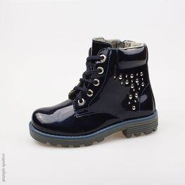 552043-31 Ботинки для девочки светло-синий