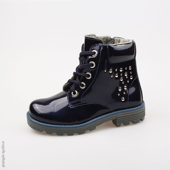 552043-31 Ботинки для девочки светло-синий