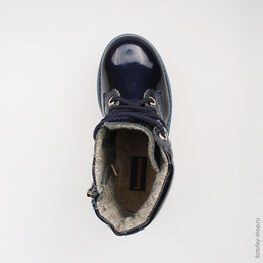 552043-31 Ботинки для девочки светло-синий фото №4