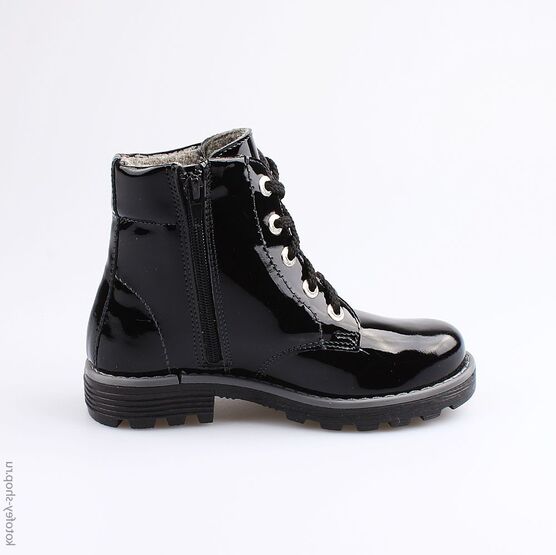 552043-32 Ботинки для девочки черный фото №6