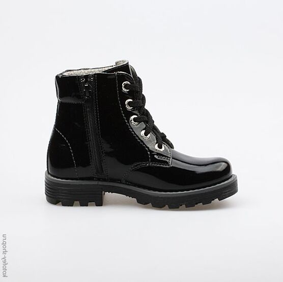 552043-32 Ботинки для девочки черный фото №2