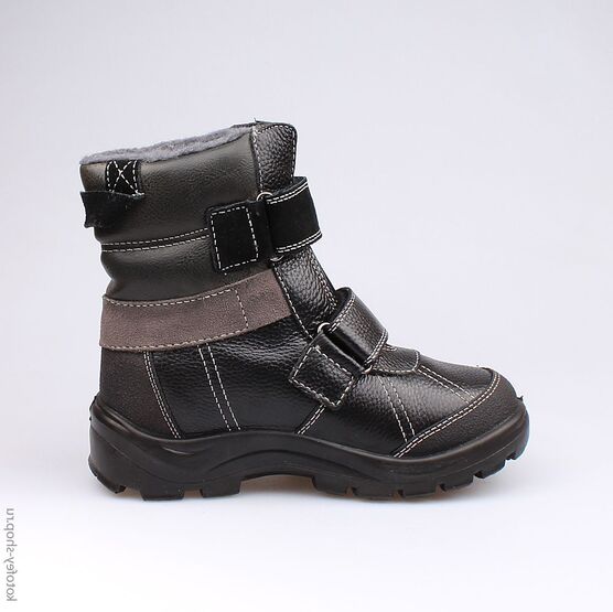 552046-41 Сапожки для мальчики черный фото №2