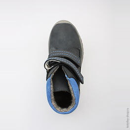 552053-31 Ботинки для мальчики светло-синий фото №4