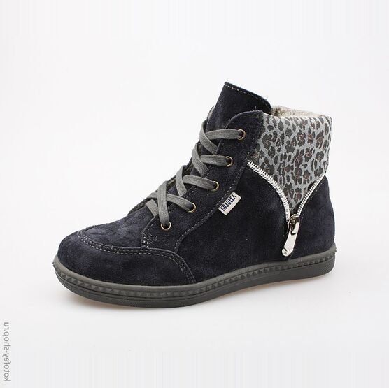 552054-31 Ботинки для девочки светло-синий