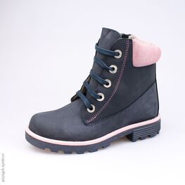 552062-31 Ботинки для девочки светло-синий