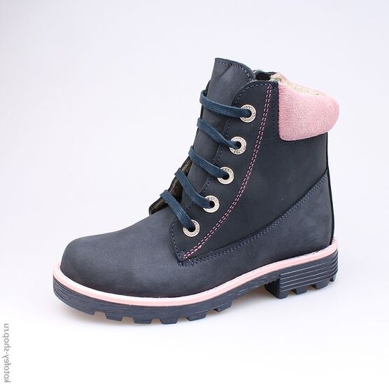 552062-31 Ботинки для девочки светло-синий