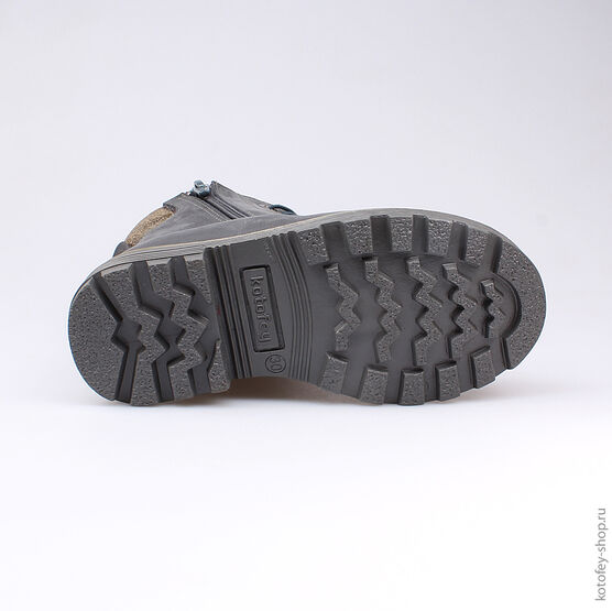 552063-51 Сапожки для мальчики светло-синий фото №3