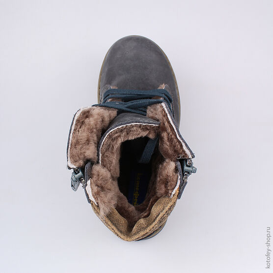 552063-51 Сапожки для мальчики светло-синий фото №4